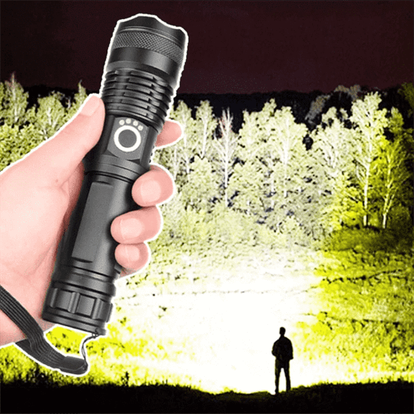 90000 Lumen Zaklamp XHP50.2 Krachtige LED Zaklamp