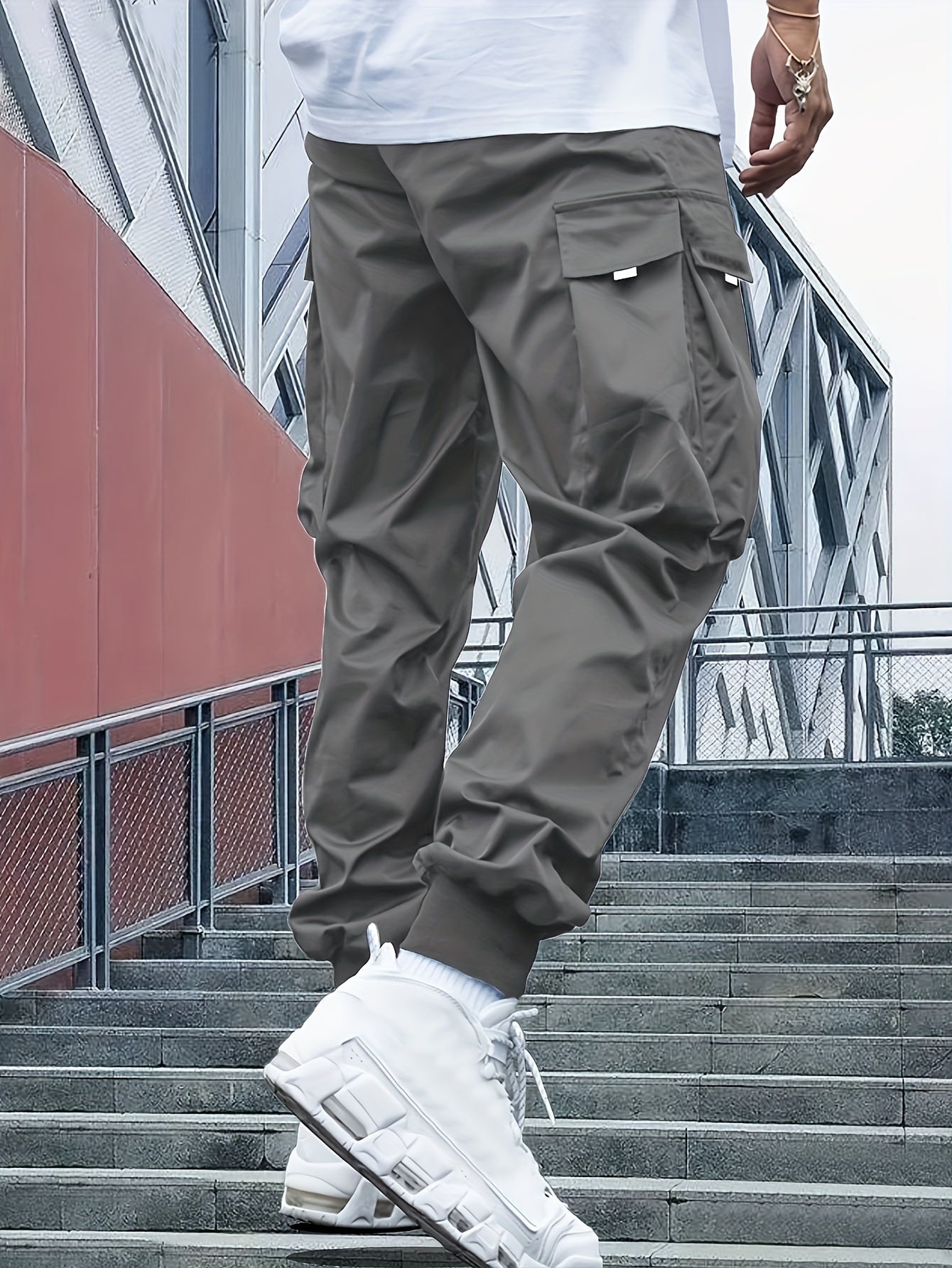 Heren Cargo Joggerbroek – Comfortabele en stijlvolle joggers voor casual gebruik