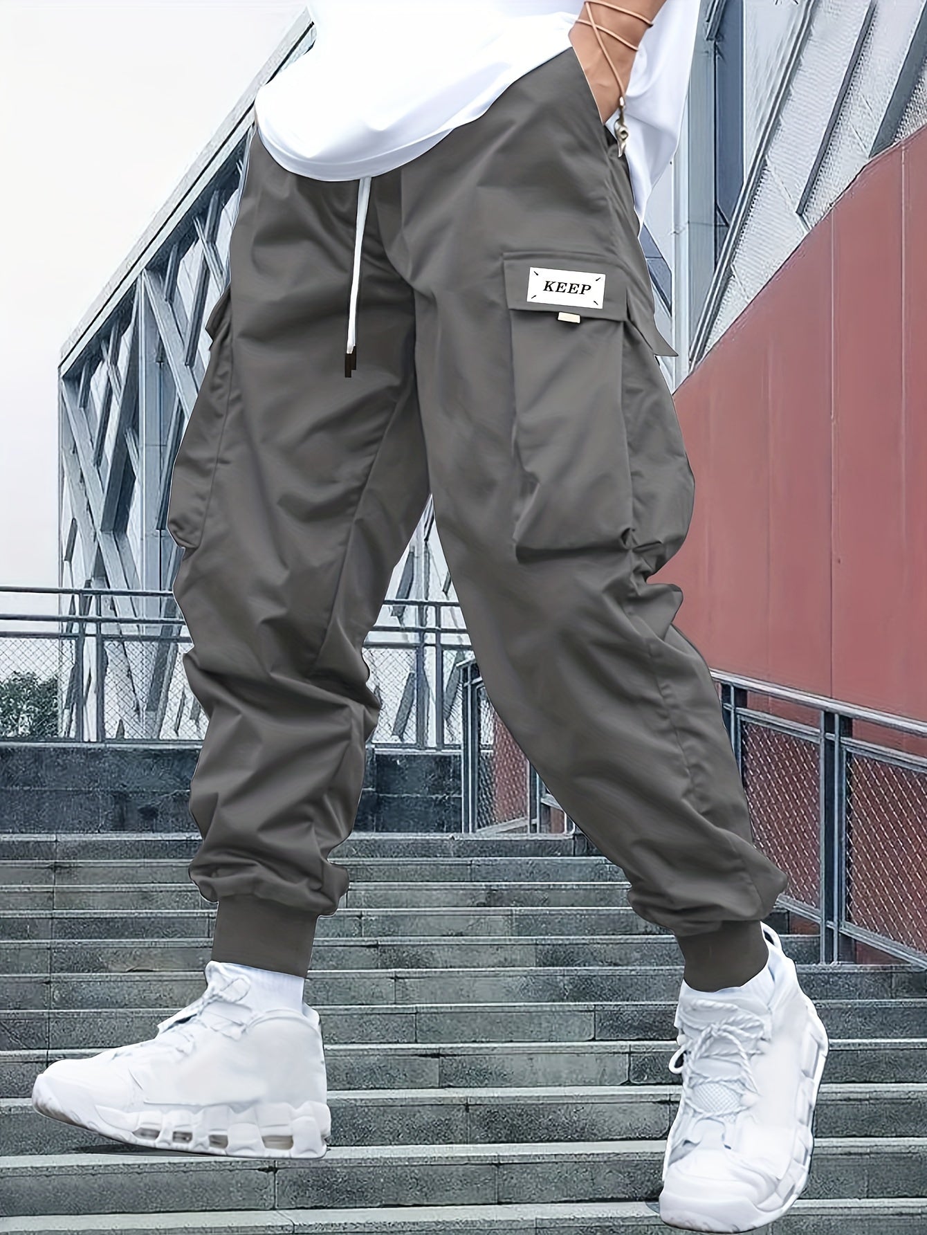 Heren Cargo Joggerbroek – Comfortabele en stijlvolle joggers voor casual gebruik