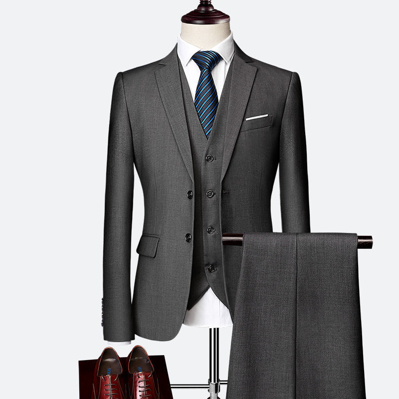 Herenpak set 3-delig – Formeel kostuum voor mannen, slim fit, stijlvol en elegant