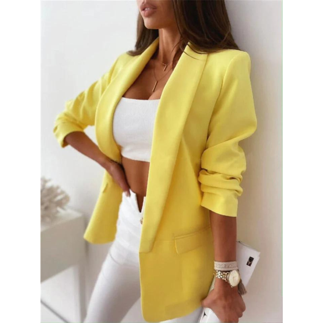 Open Blazer Dames – Elegante Blazer voor Casual en Formele Gelegenheden