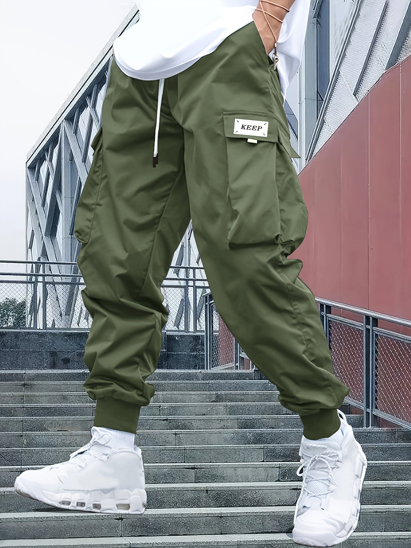 Heren Cargo Joggerbroek – Comfortabele en stijlvolle joggers voor casual gebruik