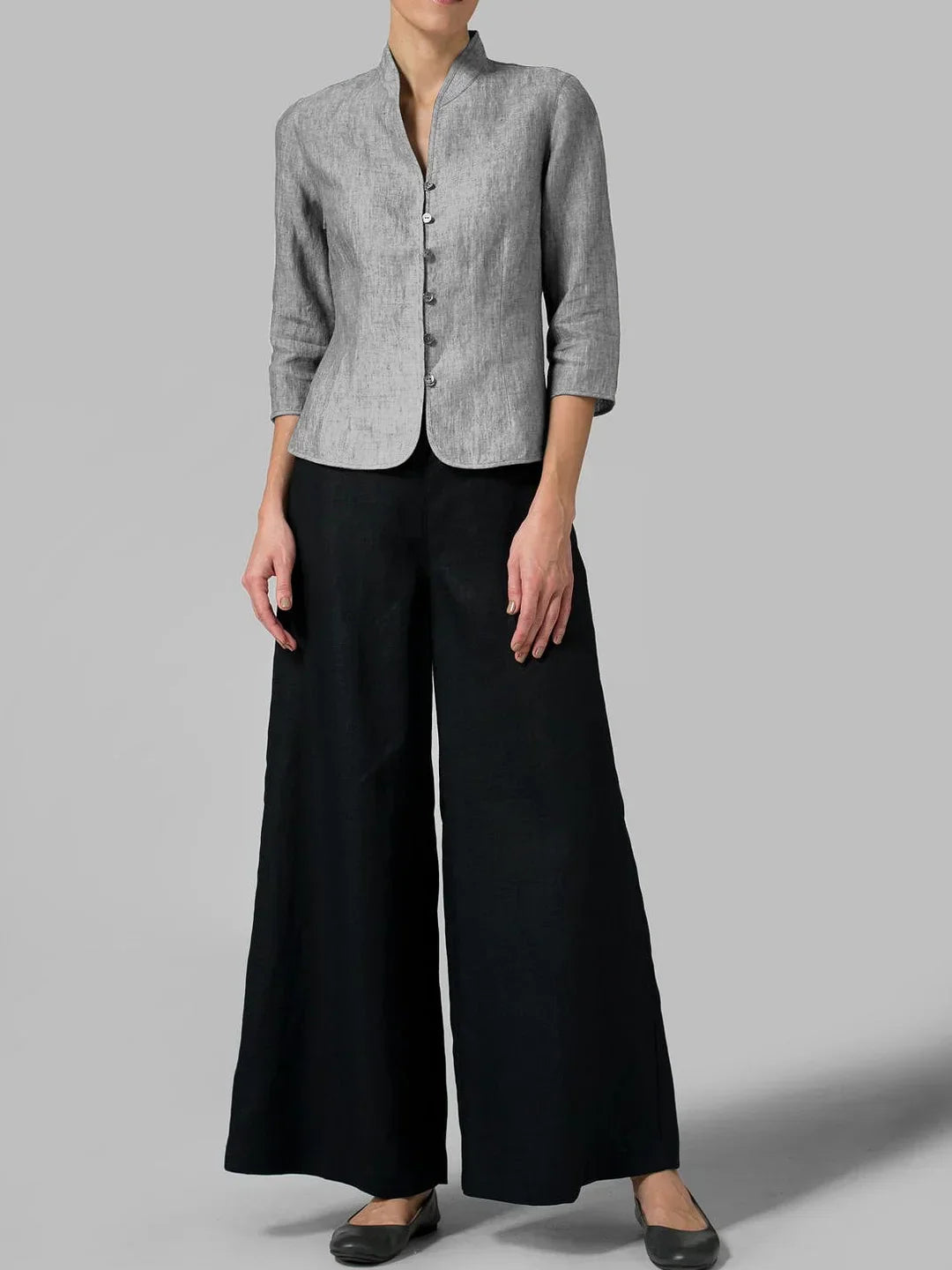 Blouse Dames met Kraag – Elegante Blouse voor Casual en Formele Gelegenheden
