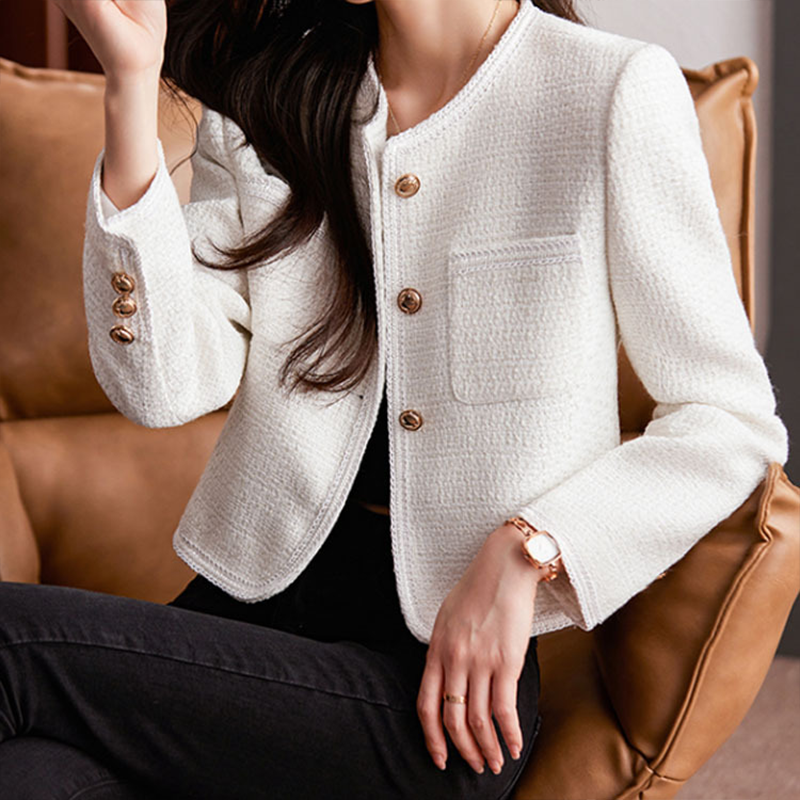 Cropped Blazer Dames – Elegante Blazer voor Feestelijke en Casual Outfits