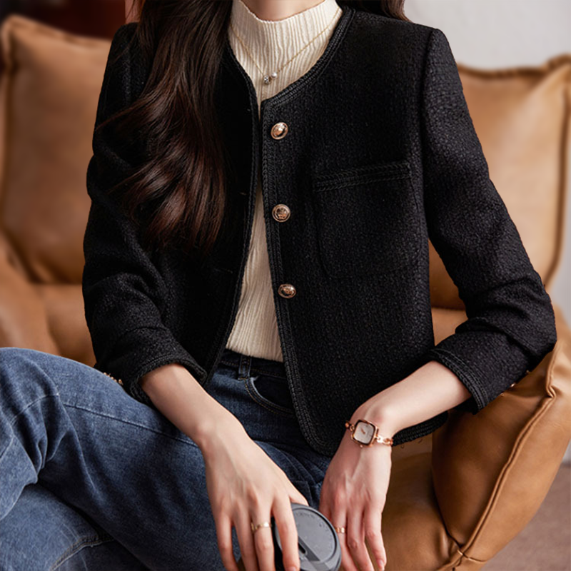 Cropped Blazer Dames – Elegante Blazer voor Feestelijke en Casual Outfits