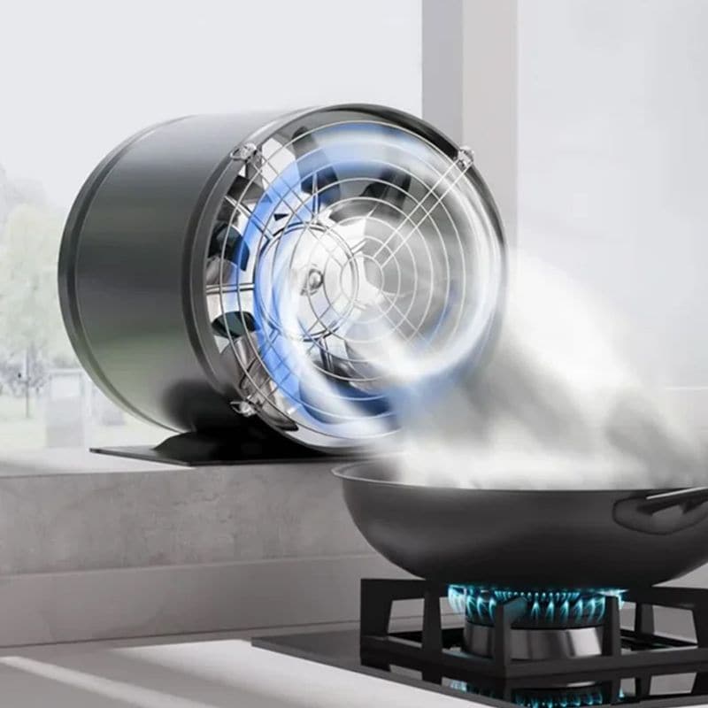 Afzuigventilator Wand Metaal Keuken Luchtventilator