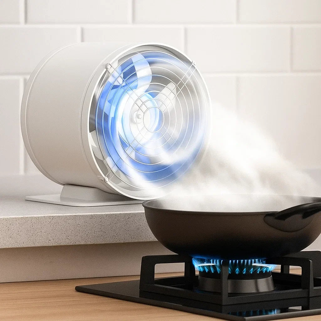 Afzuigventilator Wand Metaal Keuken Luchtventilator
