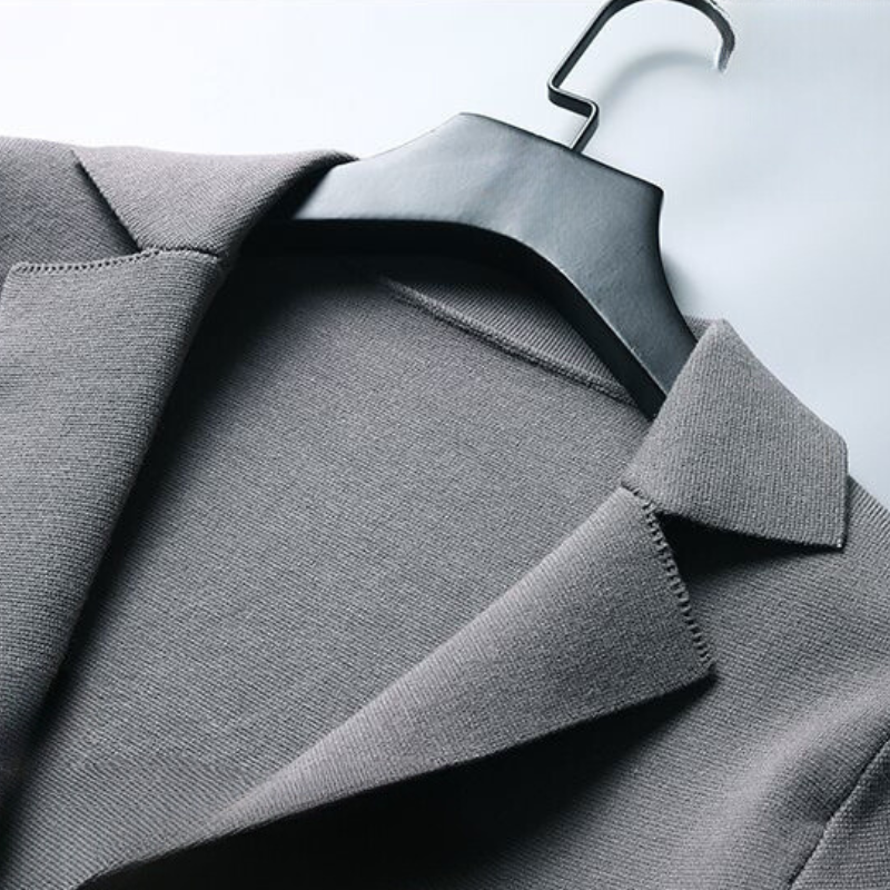 Heren vest met kraag – Stijlvol gebreid vest voor heren, casual en comfortabel