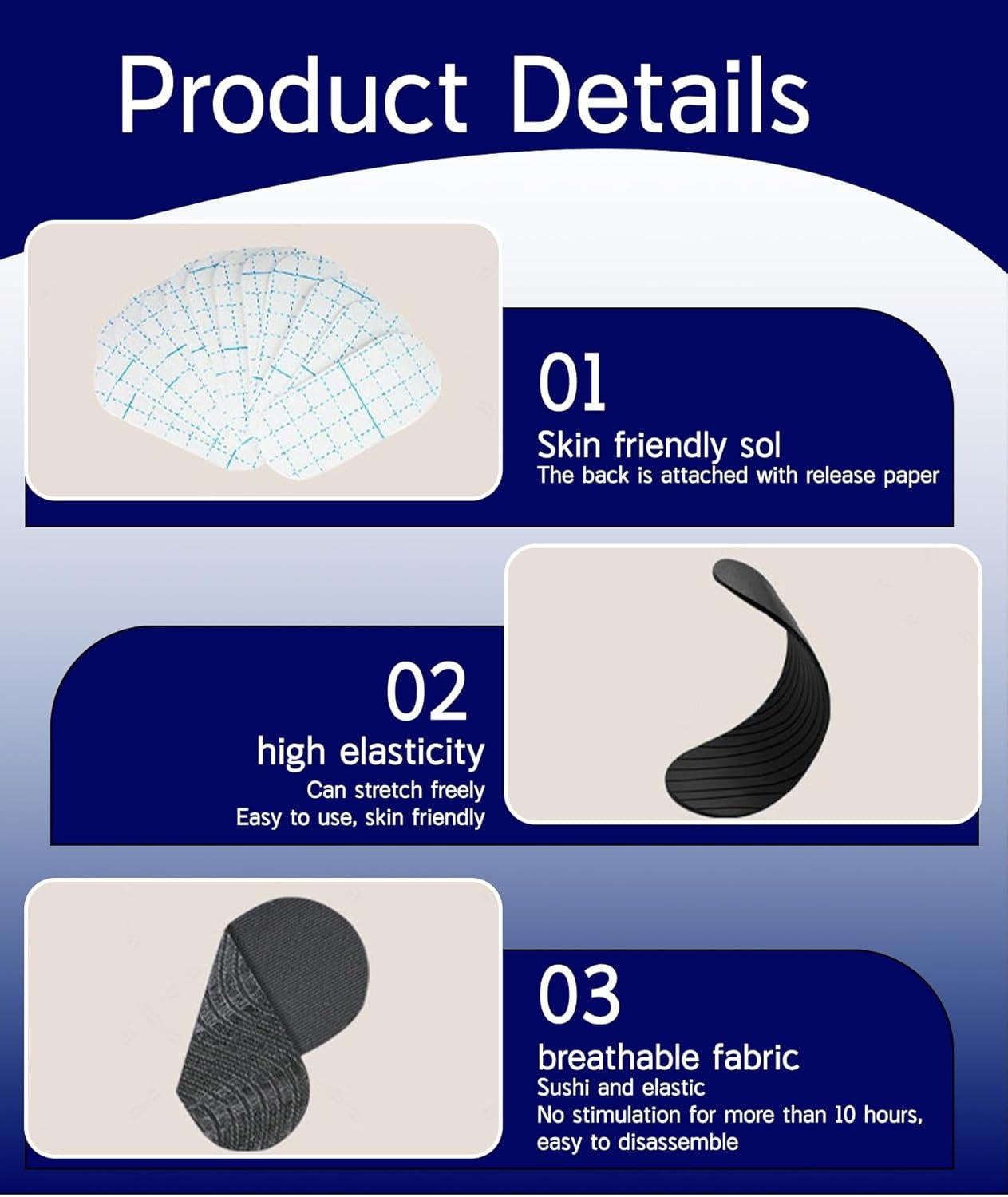 Anti-Snor Patches Neus Ademcorrectie 10 Stuks