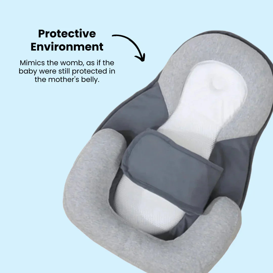 Baby Kussen Anti-Spugen Inclinatie Nest Bed Hoofdkussen