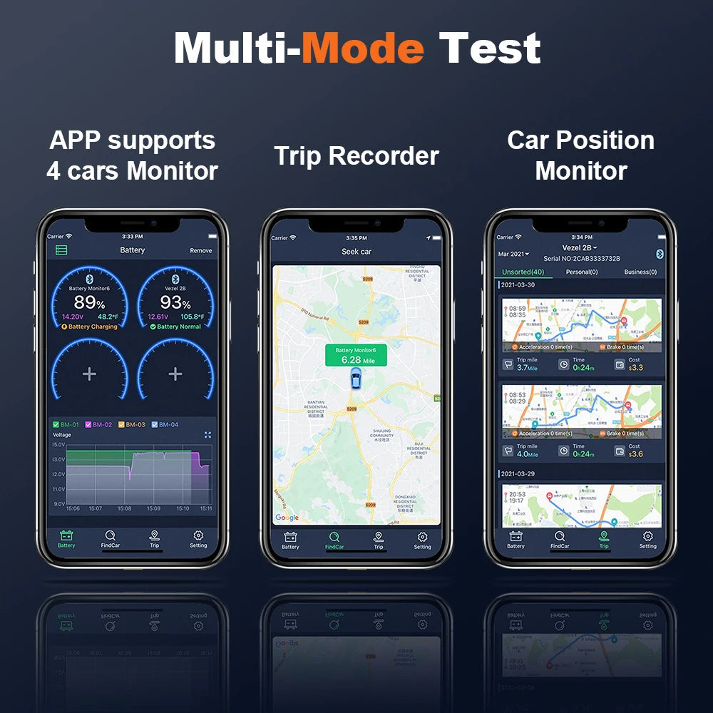 Autoaccu Tester Bluetooth Monitoring
