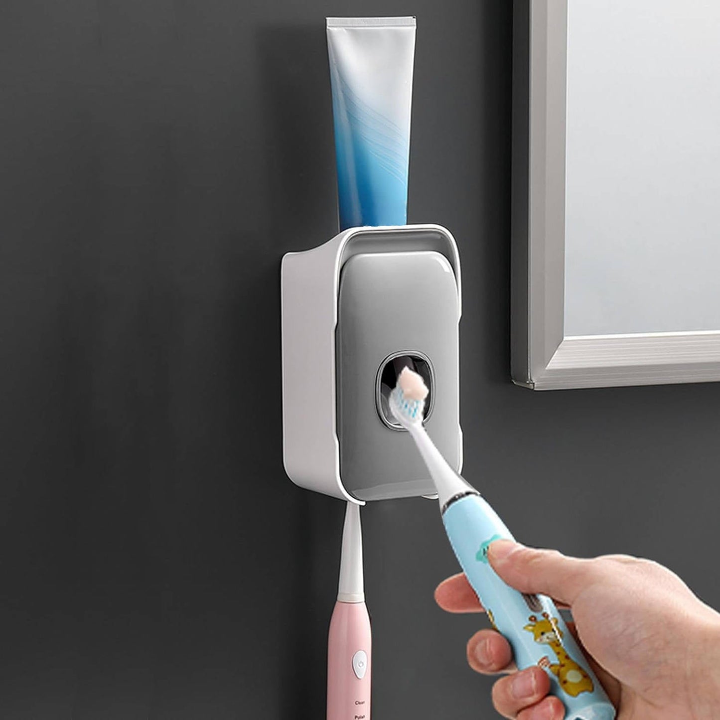 Automatische Tandpasta Dispenser Wandmontage Flush Mount
