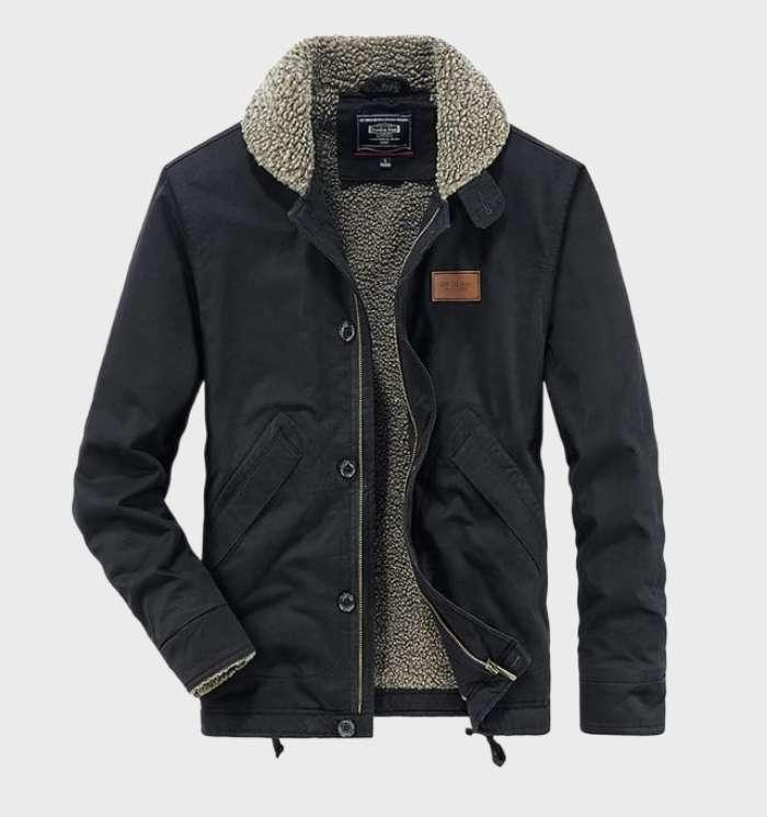 Herenjacke warm – Stijlvolle jas met zijzakken voor elke gelegenheid