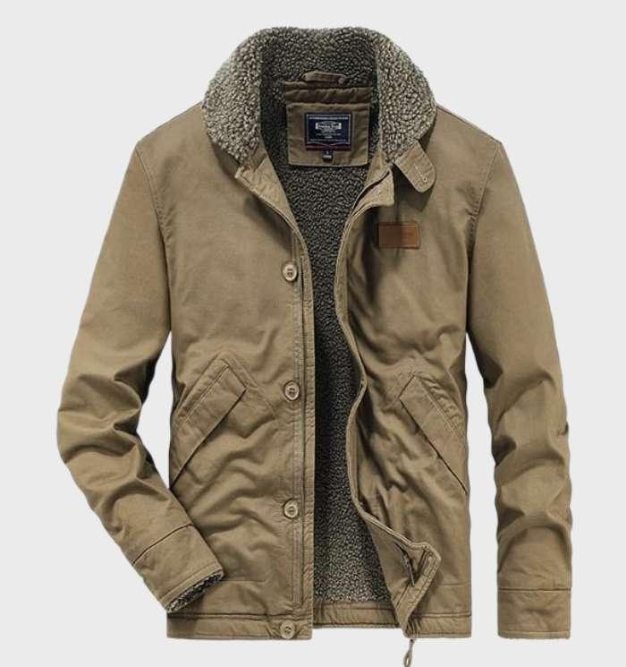 Herenjacke warm – Stijlvolle jas met zijzakken voor elke gelegenheid