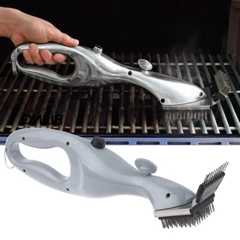 Barbecue Grill Stoomreinigingsborstel BBQ Cleaner Houtskool Schraper