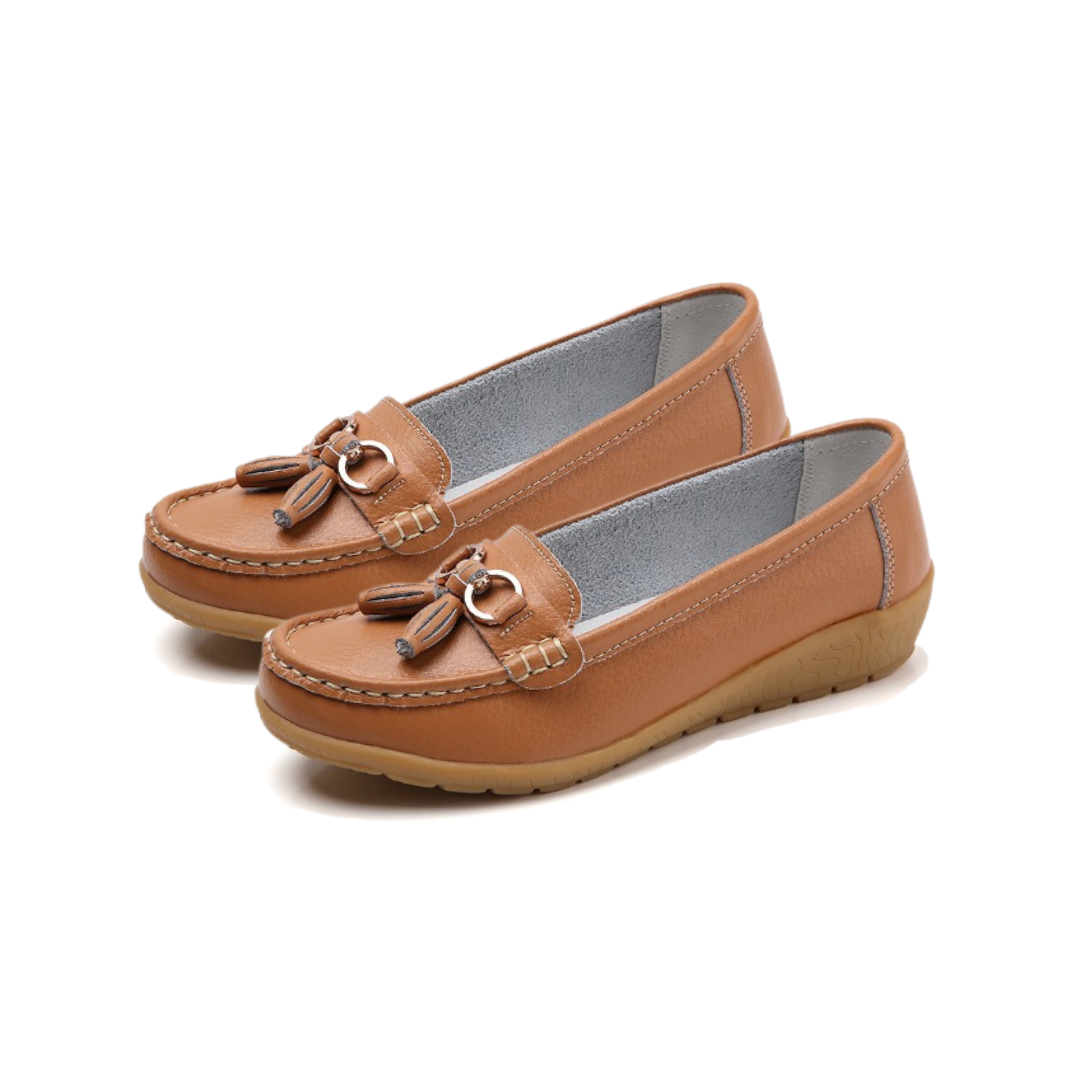 Dames Loafers - Elegante leren instappers voor casual en formele gelegenheden