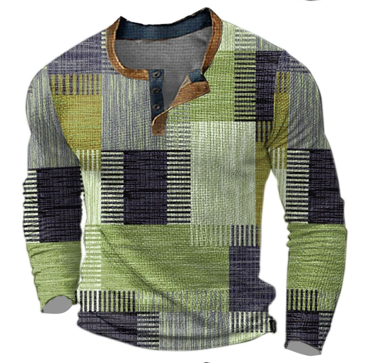 Gemêleerde Pullover Heren – Comfortabele Trui met Moderne Pasvorm en Stijl
