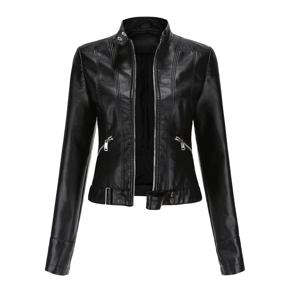 Leren Jas Dames – Elegante Damesjas van Echt Leer voor Herfst en Winter