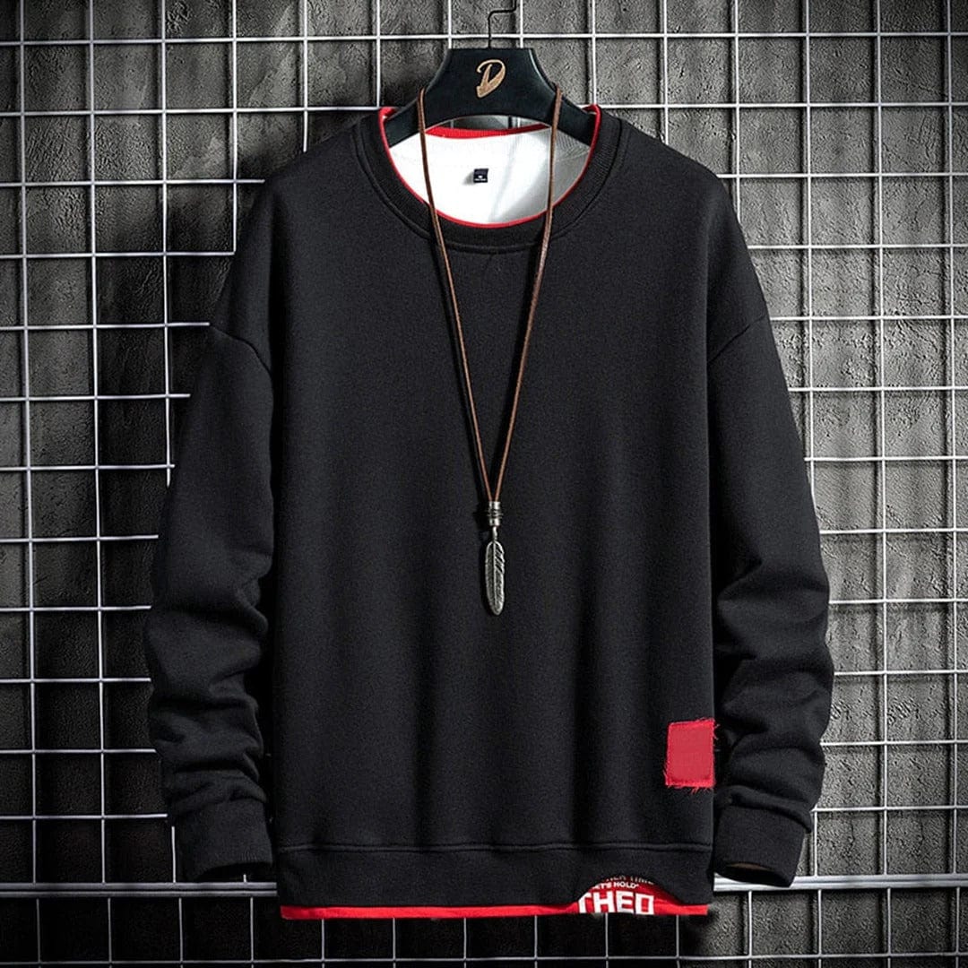 Sweatshirt voor Heren – Klassiek en Comfortabel Katoenen Sweatshirt voor Vrije Tijd