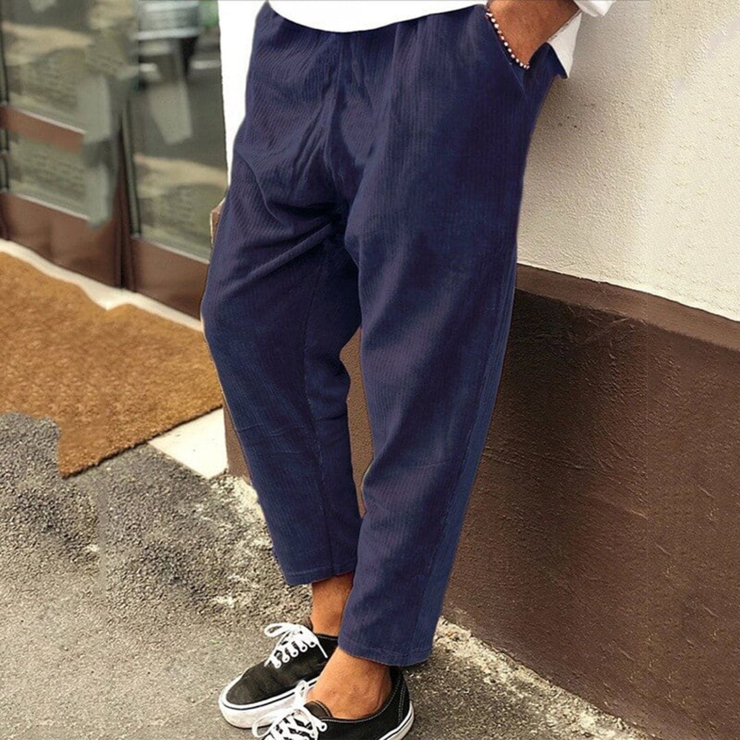 Chino-broek heren – Stijlvolle chino met comfortabele pasvorm en katoen