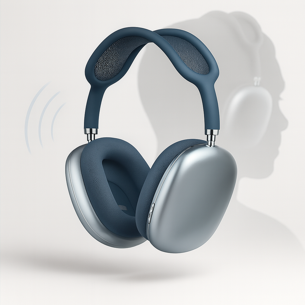 Draadloze Noise Cancelling Hoofdtelefoon Over Ear