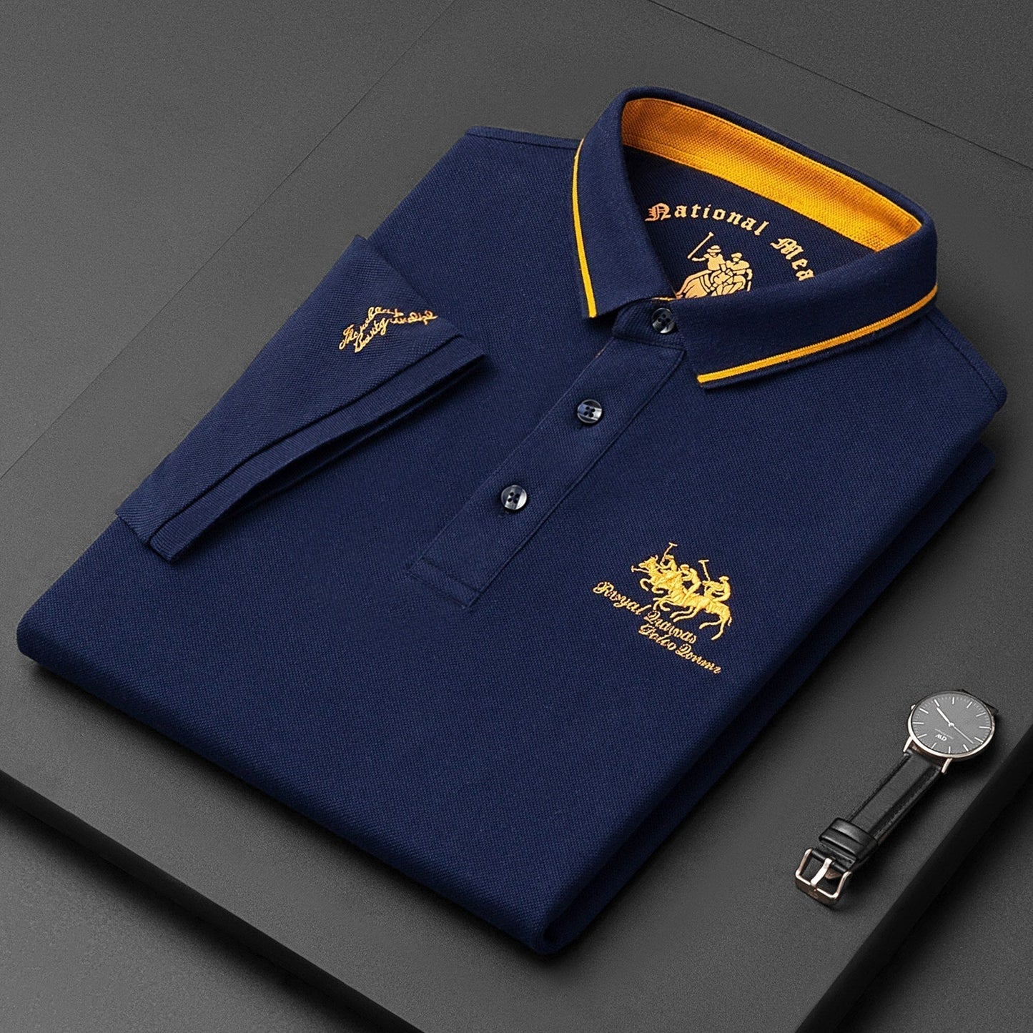 Polo heren – Elegante polo met premium comfort en ademend materiaal