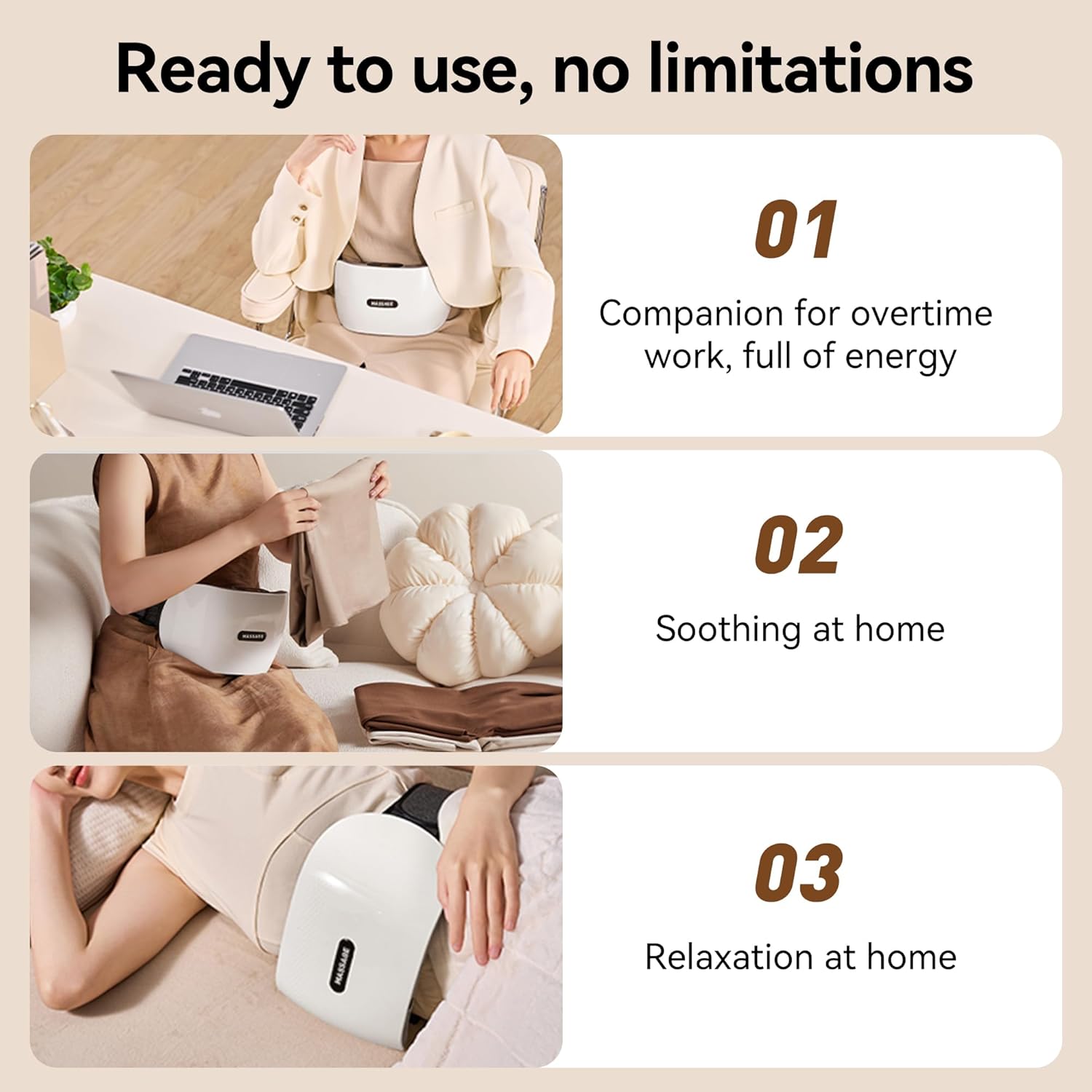 Buikmassager Elektrisch Massageapparaat voor Buik