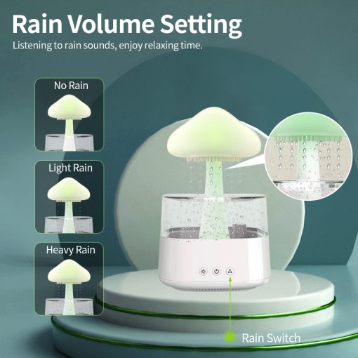 Bureau Lamp Luchtbevochtiger Aromatherapie Diffuser Nachtlamp