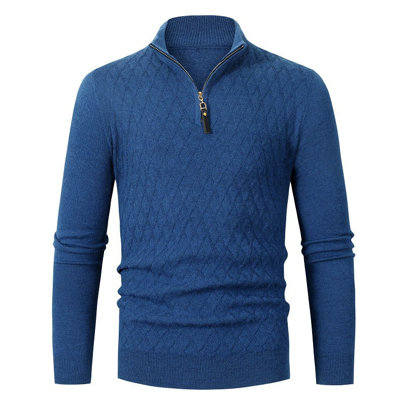 Heren Pullover met halve rits – Comfortabele en stijlvolle trui voor casual gebruik