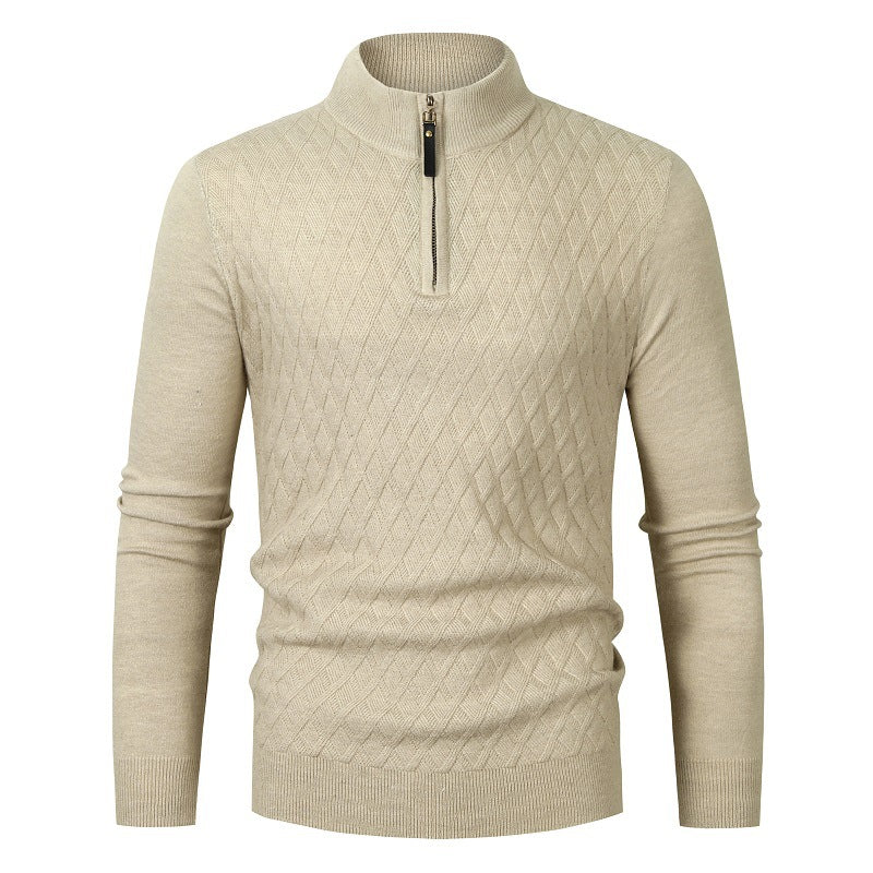 Heren Pullover met halve rits – Comfortabele en stijlvolle trui voor casual gebruik