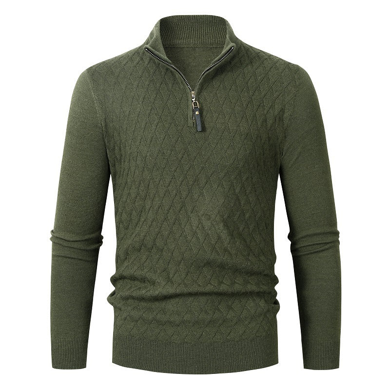 Heren Pullover met halve rits – Comfortabele en stijlvolle trui voor casual gebruik
