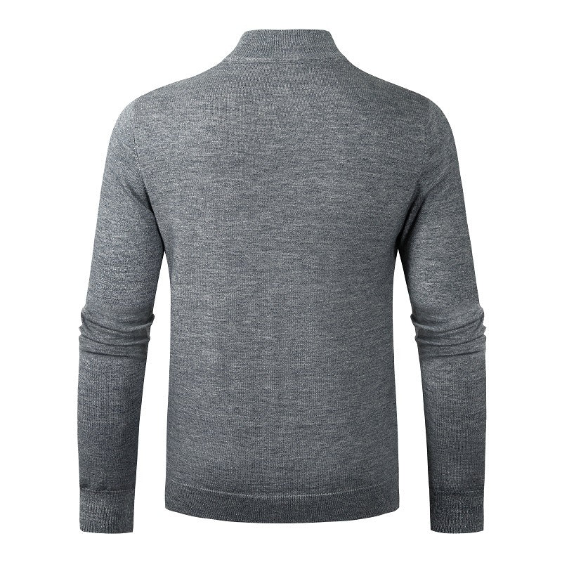 Heren Pullover met halve rits – Comfortabele en stijlvolle trui voor casual gebruik