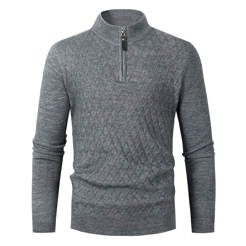 Heren Pullover met halve rits – Comfortabele en stijlvolle trui voor casual gebruik