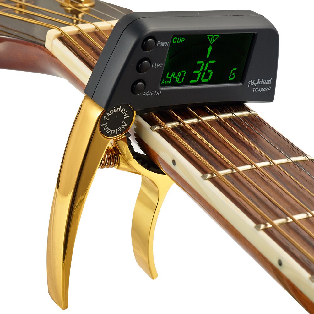 Capo en Stimmgerät voor Gitaar 2-in-1