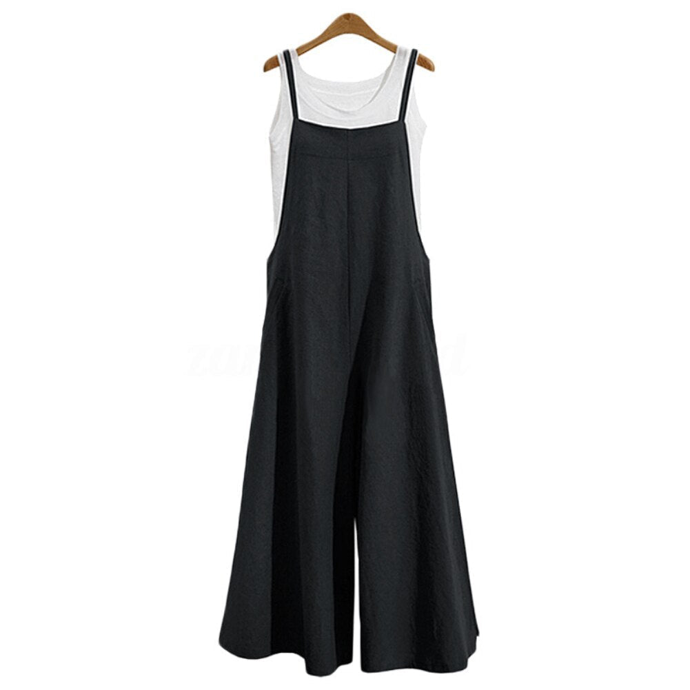 Mouwloze Jumpsuit Dames – Elegante Jumpsuit voor Feest en Casual Stijl