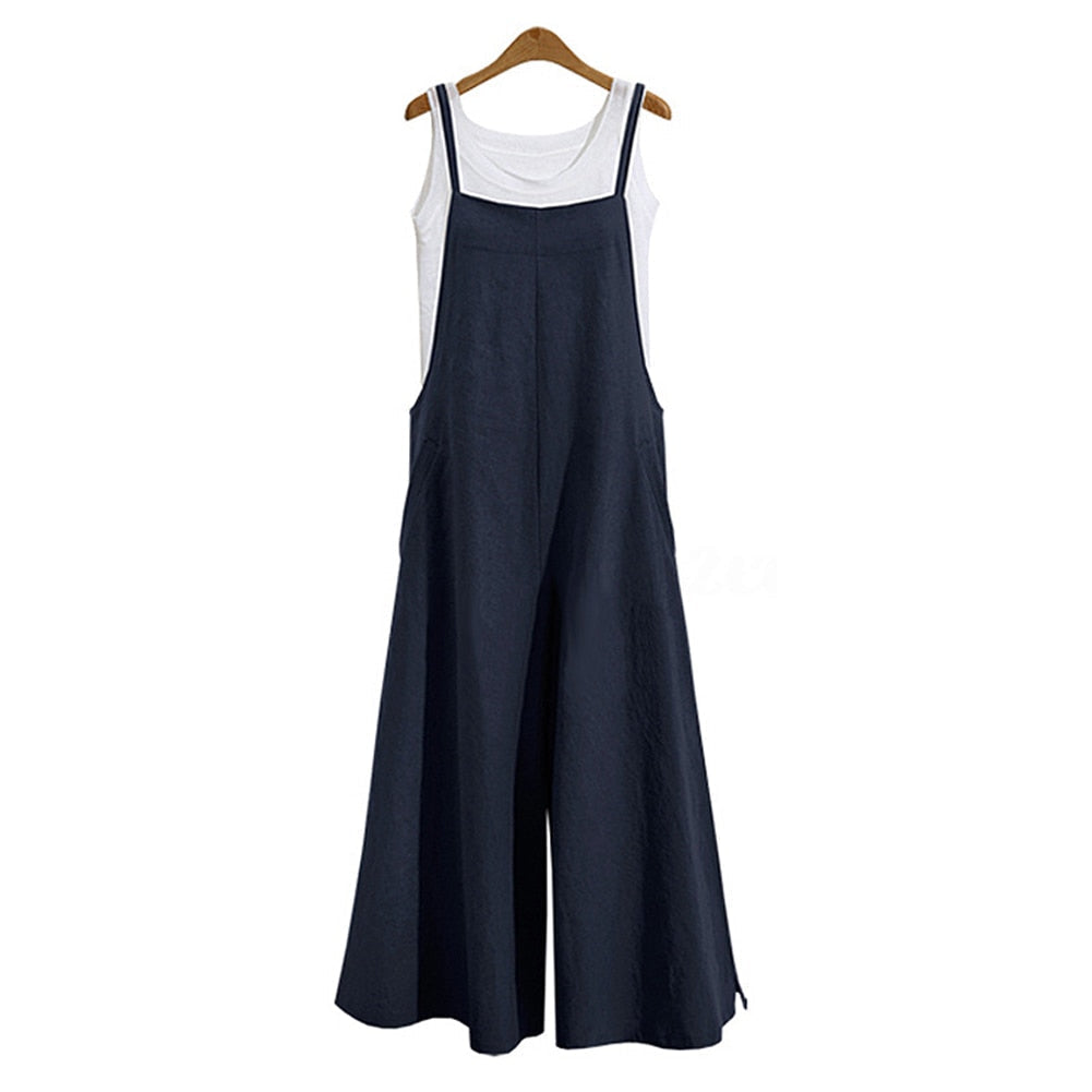 Mouwloze Jumpsuit Dames – Elegante Jumpsuit voor Feest en Casual Stijl