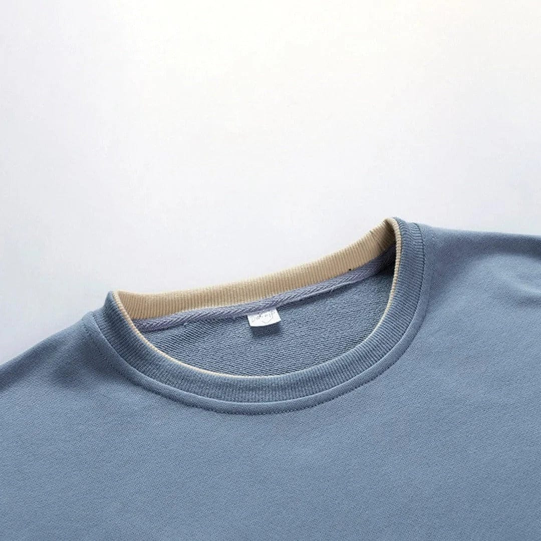 Sweatshirt voor Heren – Klassiek en Comfortabel Katoenen Sweatshirt voor Vrije Tijd