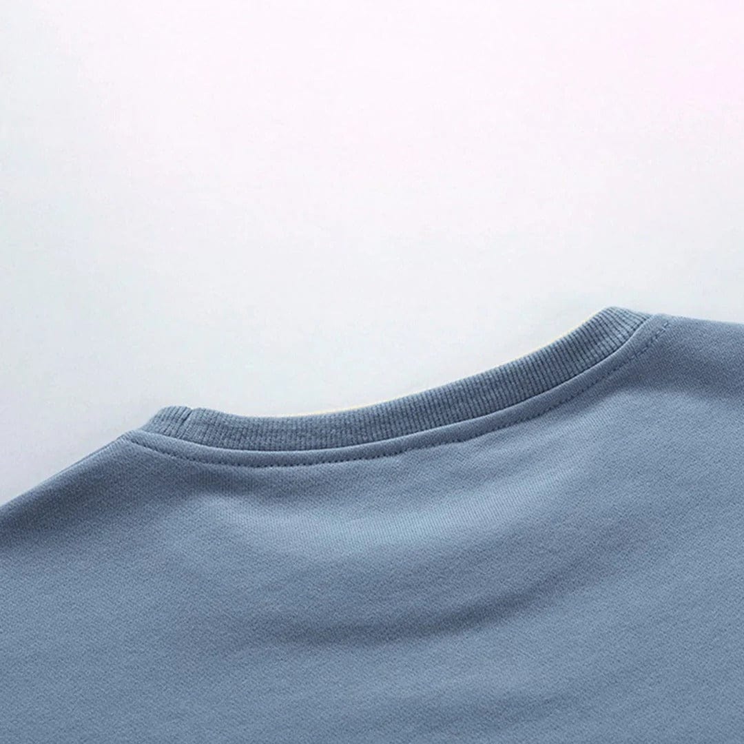 Sweatshirt voor Heren – Klassiek en Comfortabel Katoenen Sweatshirt voor Vrije Tijd