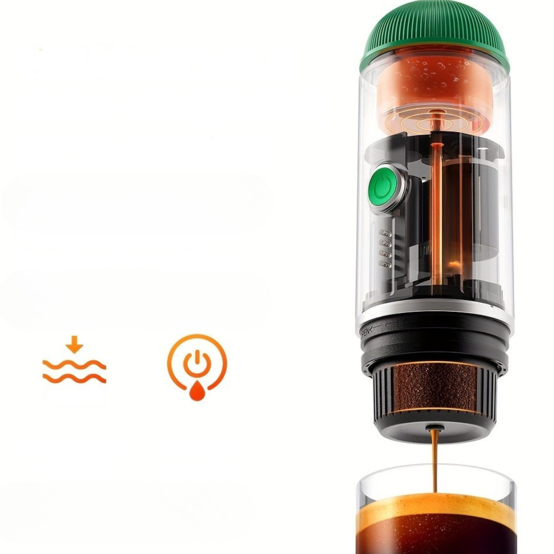 Compact Reis Espresso Maker USB Opladen