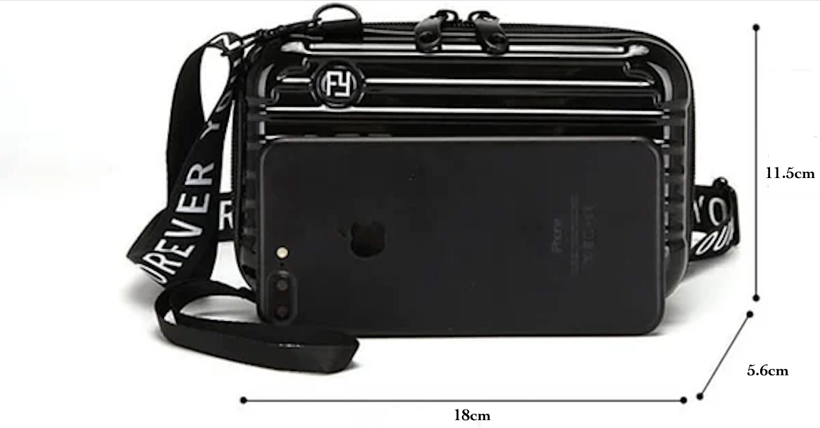 Crossbody Tas Hard Shell Compact Schoudertas