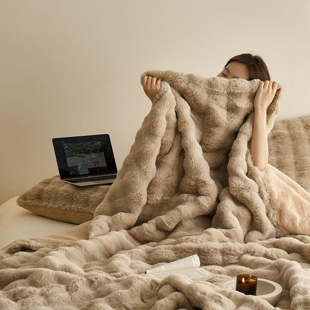 Dekentje Fleece Omkeerbaar Warm