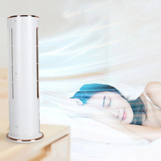 Desktop Airconditioner Ventilator met Afstandsbediening Bladeloos