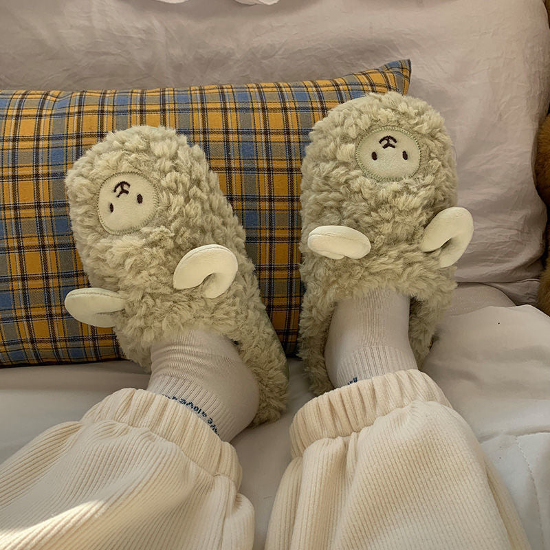Pluche Huisschoenen Dames – Comfortabele en Warme Slippers voor Thuis