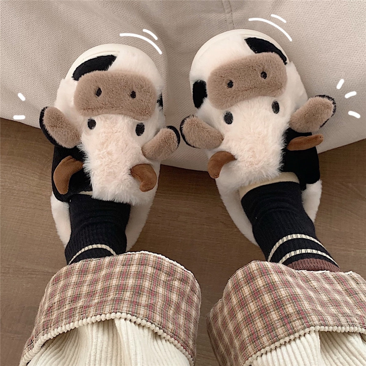 Pluche Huisschoenen Dames – Comfortabele en Warme Slippers voor Thuis
