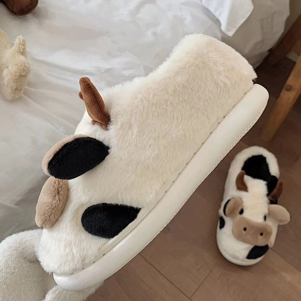 Pluche Huisschoenen Dames – Comfortabele en Warme Slippers voor Thuis
