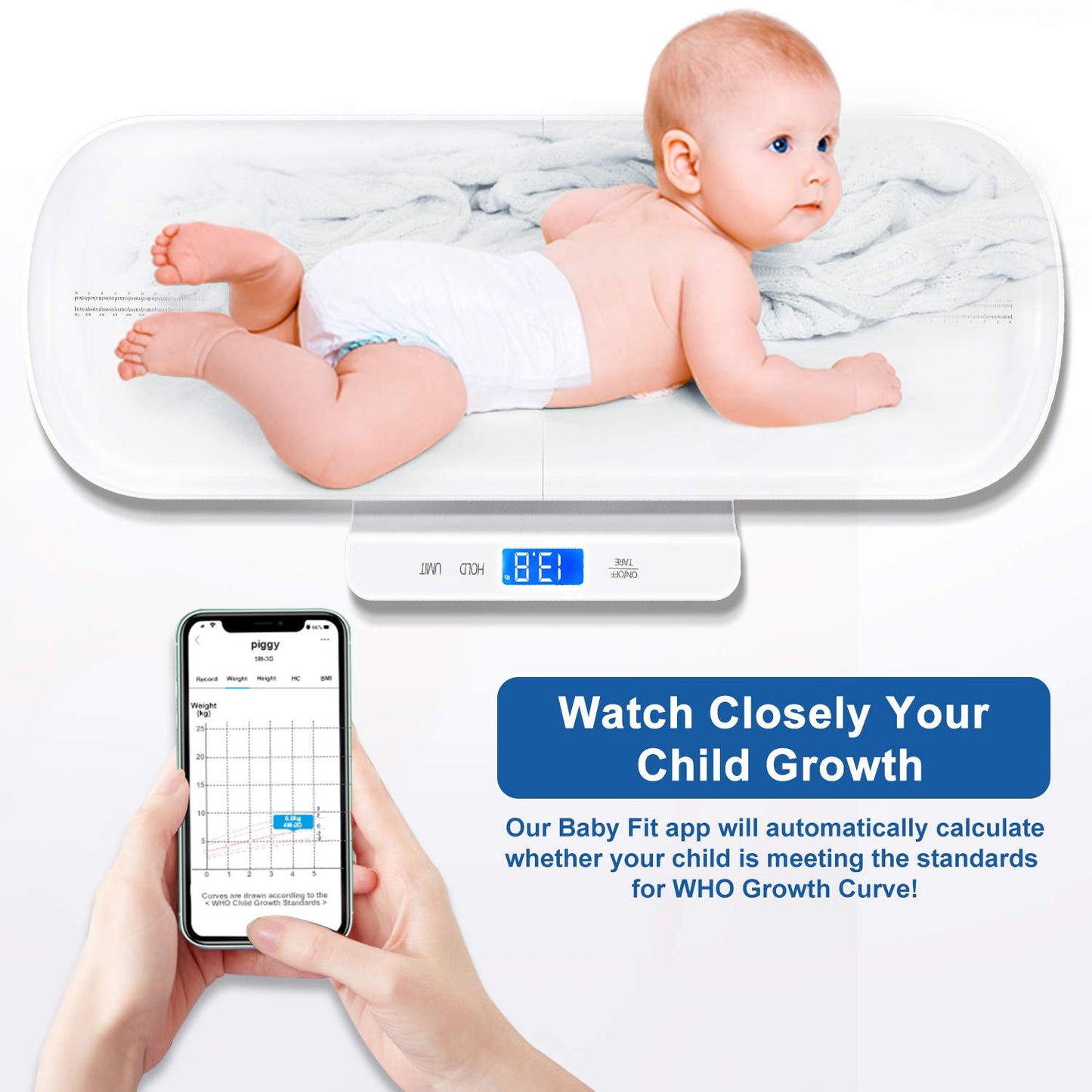 Digitale Babyweegschaal met Display