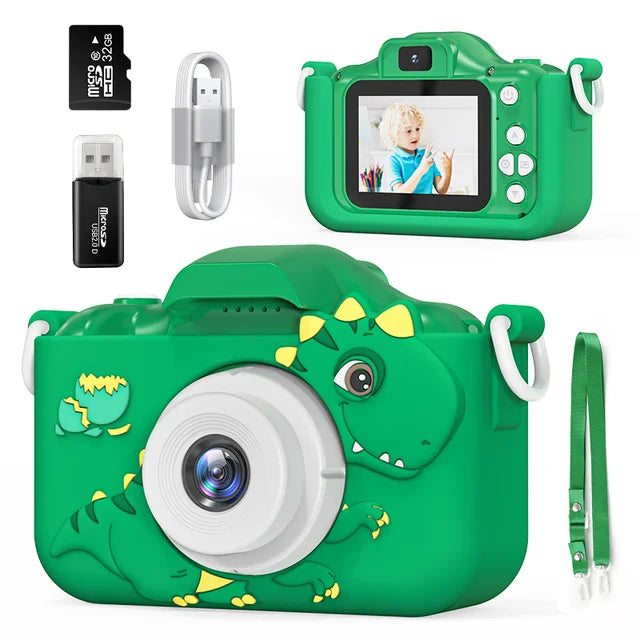 Digitale Kindercamera met 32GB Geheugenkaart
