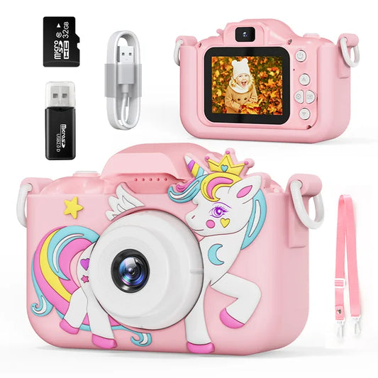 Digitale Kindercamera met 32GB Geheugenkaart