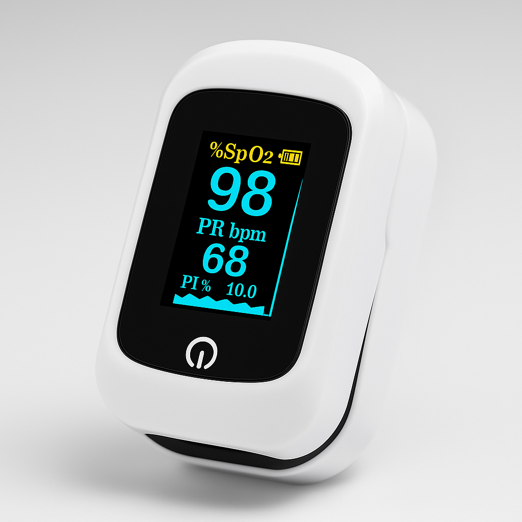Digitale Pulsoximeter Vingerclip