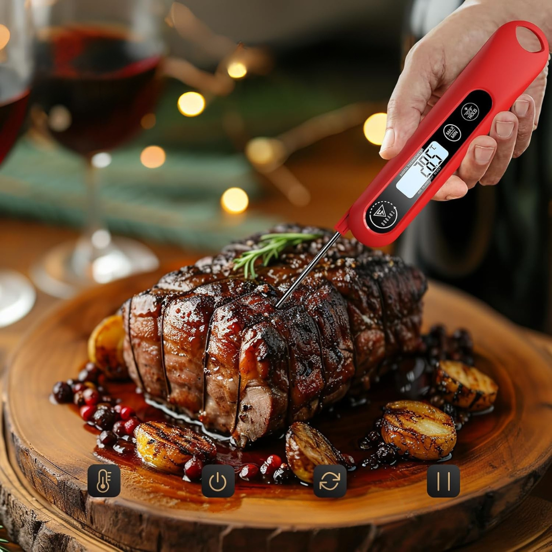Digitale Vleesthermometer met Probe voor BBQ en Koken